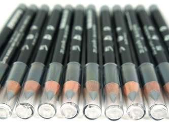 Lip & Eye Liner Pencil Grey/Silver (12 pcs)