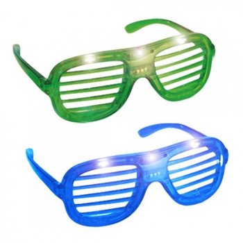 SHUTTER SHADES GLASSES WITH LIGHT (24st).