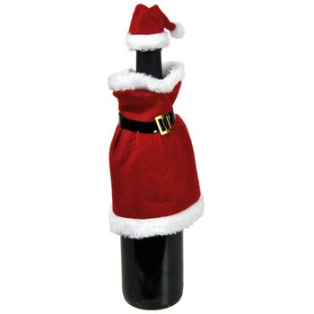 WINE-PULL OVER CHRISTMAS DRESS (12st).