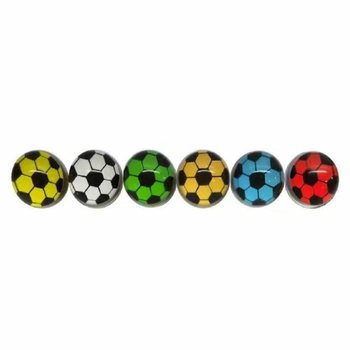 Football Bouncy Balls - Mixed Colors - Ø 3.2 cm (50 pcs.)