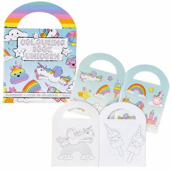 Small Unicorn Coloring Books with Stickers (48 pcs)