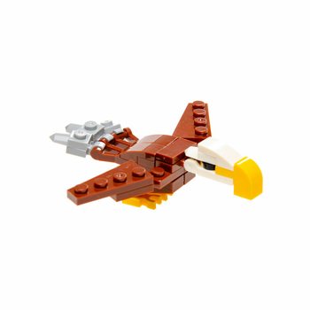 Brick Building Blocks in Egg - Mix Jungle Animals (12 pcs)