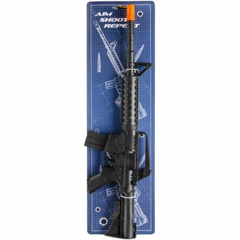 M16 Rattling Toy Gun on Card (6 pcs)