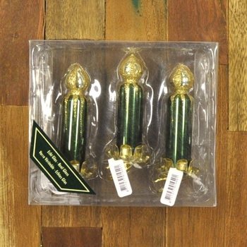 3 Christmas Tree Decoration Candles with Clip (6 pcs.)