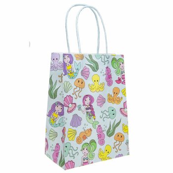 Mermaid Paper Gift Bags - Pack of 12