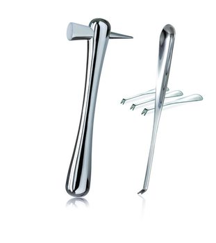 NUANCE - GOURMET SHELLFISH HAMMER AND FORKS SET (1 Set)