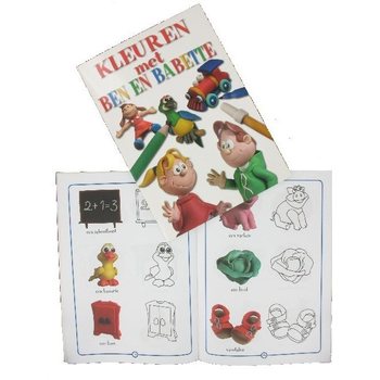 Coloring with Ben and Babette Coloring Book (18 pcs.)