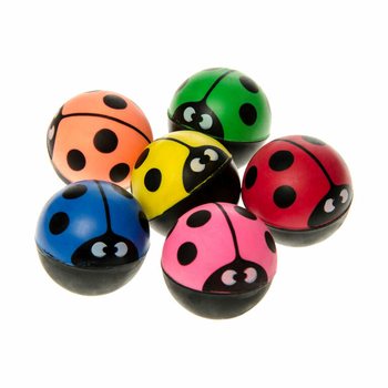 Bouncing BALL LADYBUG &Oslash; 3.2 Cm. IN DISPLAY (48pcs)