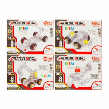 BUILD YOUR OWN METAL VEHICLE (16pcs)