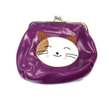 WALLET (CHILD) MIX COLORS KITTEN (6pc)