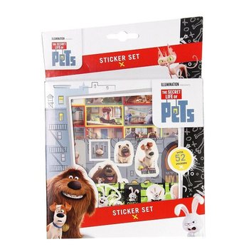 52-Piece SECRET LIFE OR PETS STICKER SET (12 pieces)