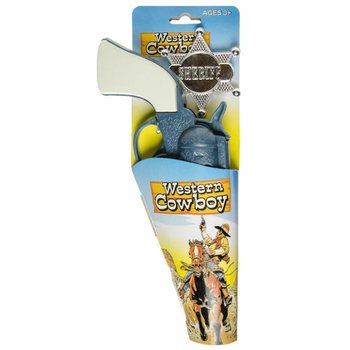 Cowboy Pistol & Badge Set (6-pack)