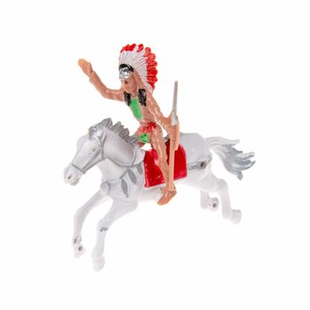 Mix Cowboy & Indian Figures on Horse (12 pcs)