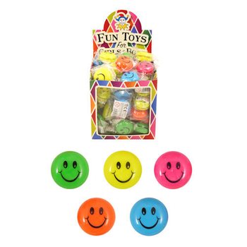 Smiley Yo-Yo in Display (72 pcs.)