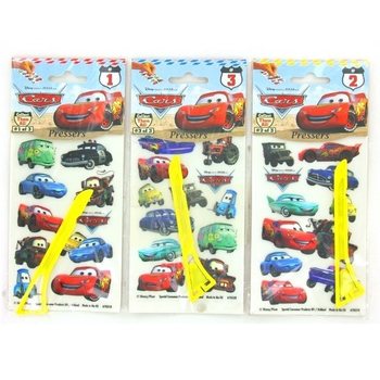 DISNEY CARS RUB-ON TRANSFER STICKERS (24 pcs)
