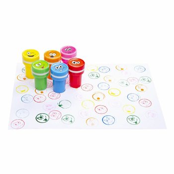 SMILEY / HAPPY FACE STAMPS IN DISPLAY (60 pcs.)