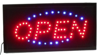 LED Advertising Sign - OPEN 2 Colors