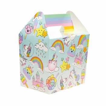Kids Menu Box / Party Favor Box Unicorn 14x10x17 cm (12 pcs)
