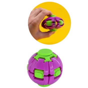 Spin & Pop Fidget Ball - SpinShift Ball - in Display (24 pcs)