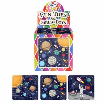 Space Themed Mini Puzzles - Display Box (108 pcs, 13x12cm)