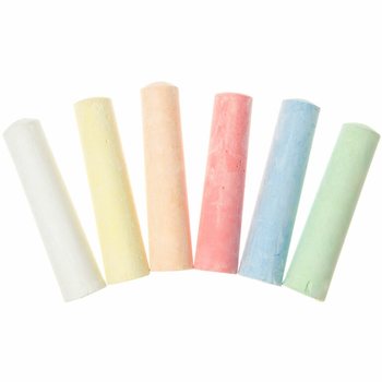 Large Sidewalk Chalk Set in Box (12 x 6 Pieces)