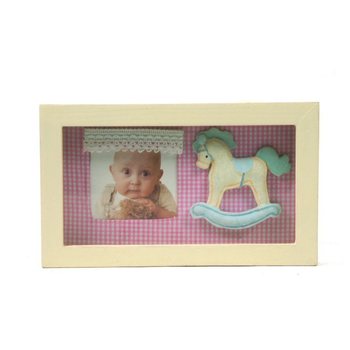 3D Photo Frame WOODEN NURSERY - MODEL 4 (6 pcs.)