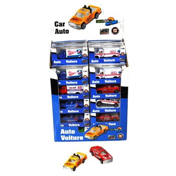 Die-Cast Metal Vehicles in Display (36 pcs)