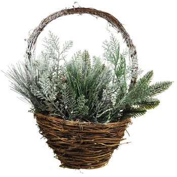 LARGE LUXURY CHRISTMAS BASKET / DOOR HANGER (4st.)