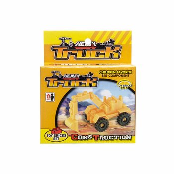 Bricks Building Blocks - Construction Vehicles Mix (12 pcs)