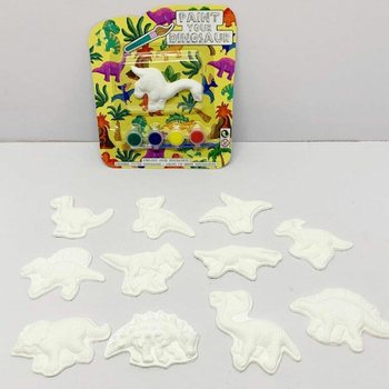 Paint Your Own Dinosaur Card (12 Pcs)
