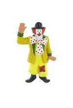 CAKE DECORATION - PIPO THE CLOWN FIGURINE (50 pcs.)