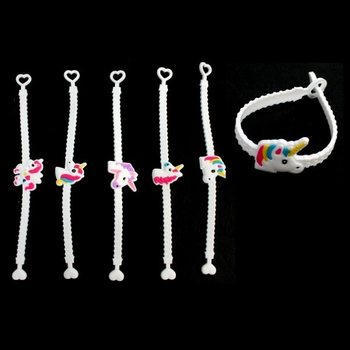 UNICORN / UNICORN CHILDREN SILICONE BRACELETS (12pcs)