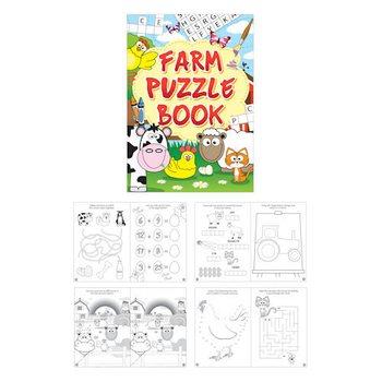 FARM PUZZLE BOOK (48st.)