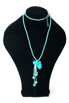 Turquoise Buddha Necklace Ibiza Style (1 pc)