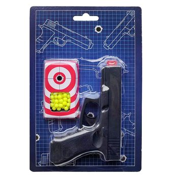 BB GUN 13CM ON CARD [ UNDER 0.08J ] (6pcs.)