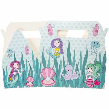 Mermaid Kids Meal Box - 22.5 x 12 x 9.5 cm (24 pcs)