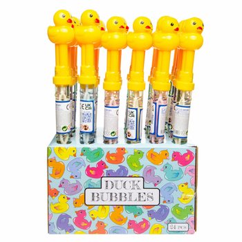 Large Duck Bubble Wand 37 cm in Display (24 pcs)