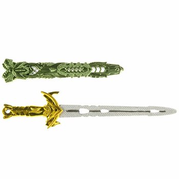 METALLIC COLORED TOY SWORD, 33 CM (36 pcs)