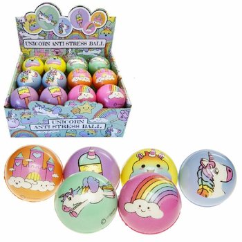 ANTI-STRESS SQUEEZE BALL - UNICORN (24 Pcs)