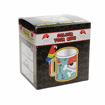 PIRATE - COLOR YOUR OWN DRINKING CUP (2pc.)