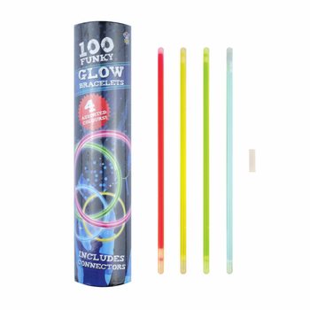 GLOW BREAK LIGHTS BRACELETS - 100 PCS IN TUBE (1 pc.)