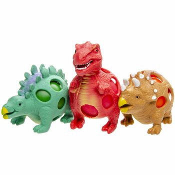 Squishy Mesh Dinosaur Ball - Display (12 pcs)