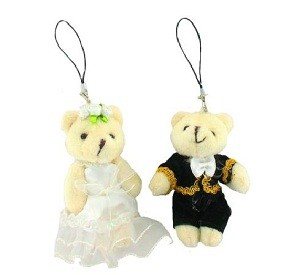 Plush Bride & Groom Bears (50 pcs.)