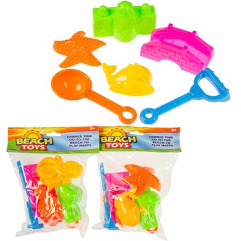 6-Piece Beach Toy Set (12 pcs.)