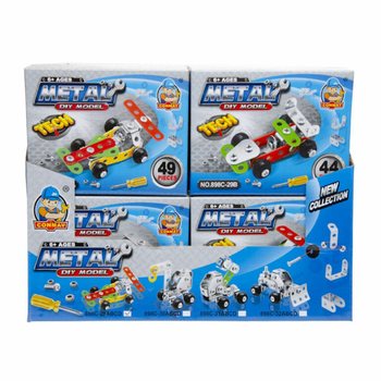 Metal Race Car Building Kit (24-pc Display)
