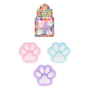 Dog Paw Squishy - Mixed Colors (42 pieces)