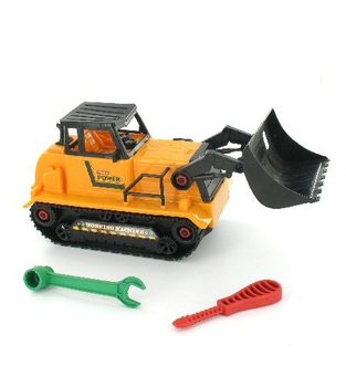 DIY Assembly Bulldozer (4 pcs.)