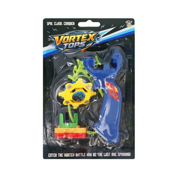 Spinner Battle Launcher Tops on Blister Card (6 pcs)