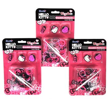 Hello Kitty Elastic Charm Bracelet Making Kit (12 pcs)