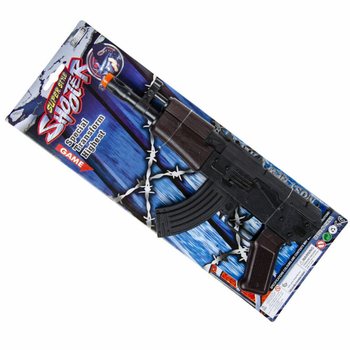 KALASJNIKOV RATCHET RIFLE ON CARD (6 pcs.)